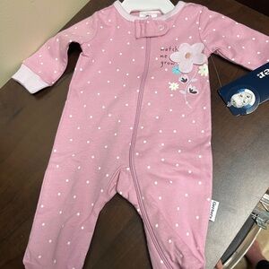 Carter's Pink Polka Dot Baby One Piece